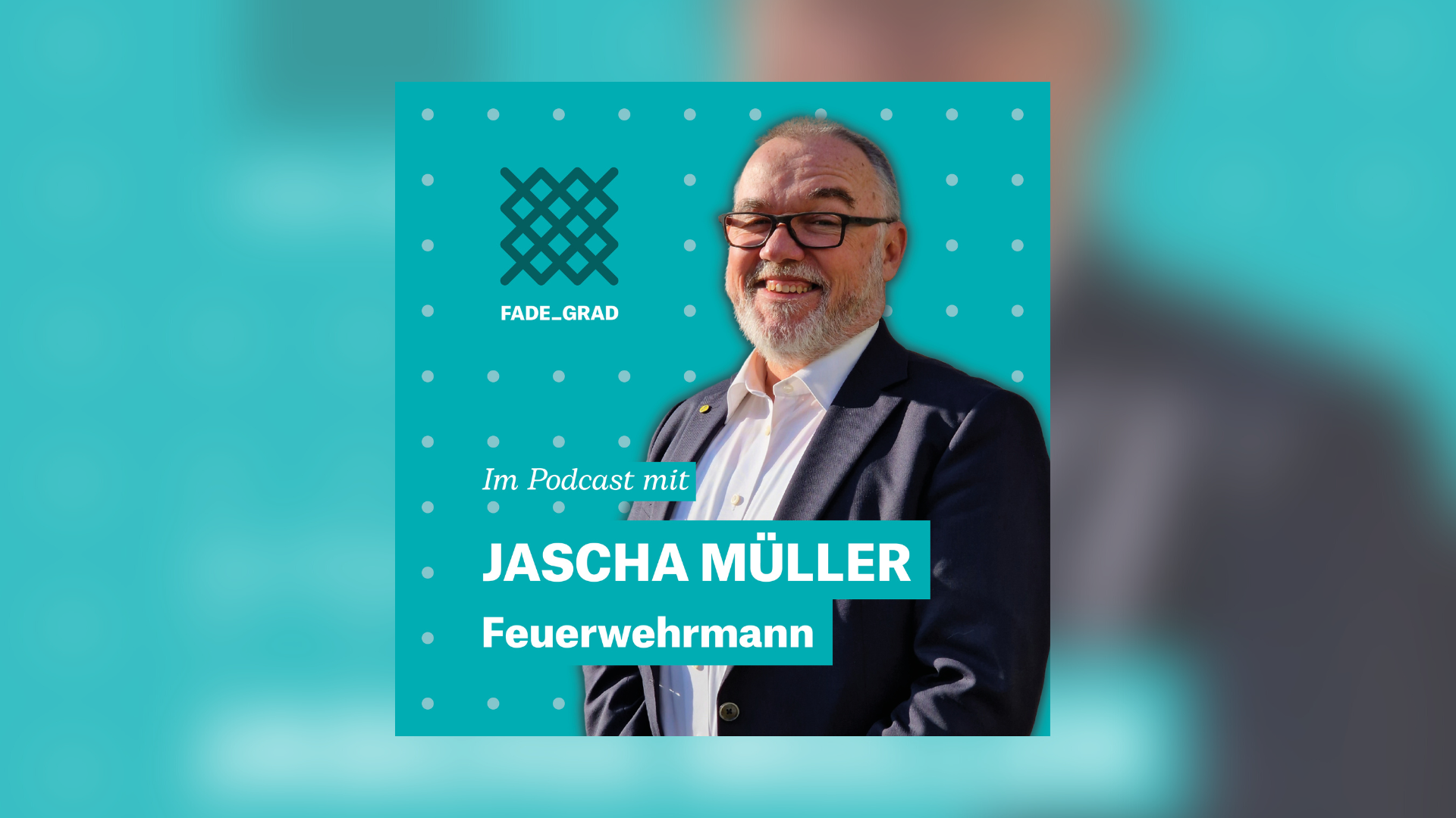 Jascha Müller ist Feuerwehrmann in St.Gallen und zu Gast im Fadegrad-Podcast.