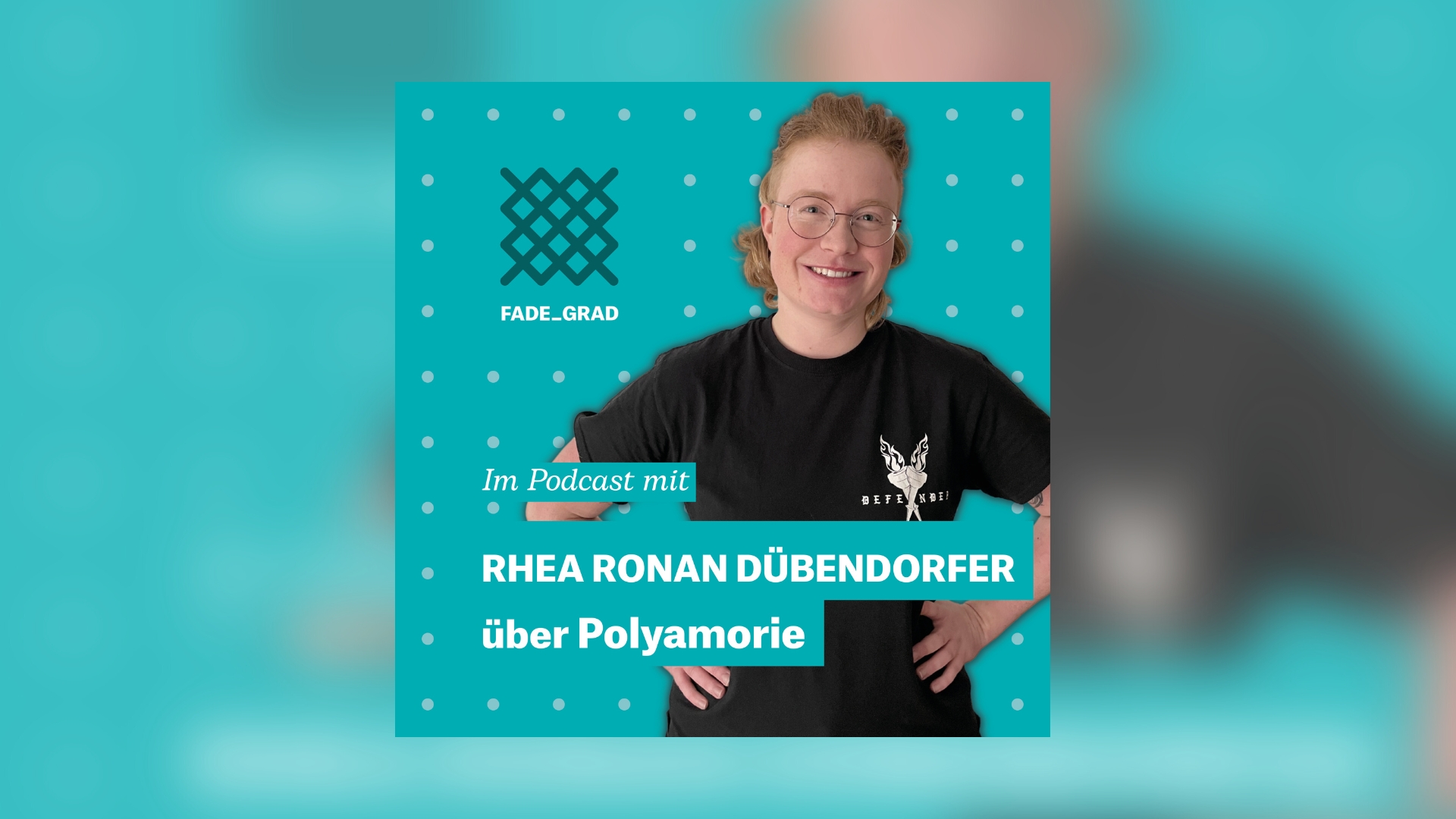 Rhea Ronan Dübendorfer spricht im Fadegrad-Podcast zum Thema Polyamorie.