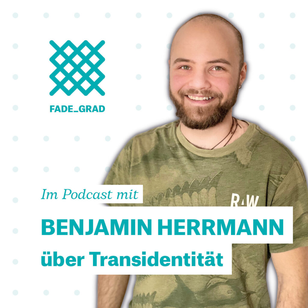 Benjamin Herrmann ist trans Mann und erzählt darüber im Fadegrad-Podcast.