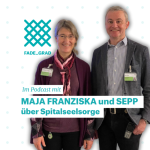 Sie begleiten Sterbende, trösten Angehörige und entlasten Pflegende: Maja Franziska Friedrich und Sepp Koller gehören zum ökumenischen Team der Spitalseelsorge im Kantonsspital St.Gallen.